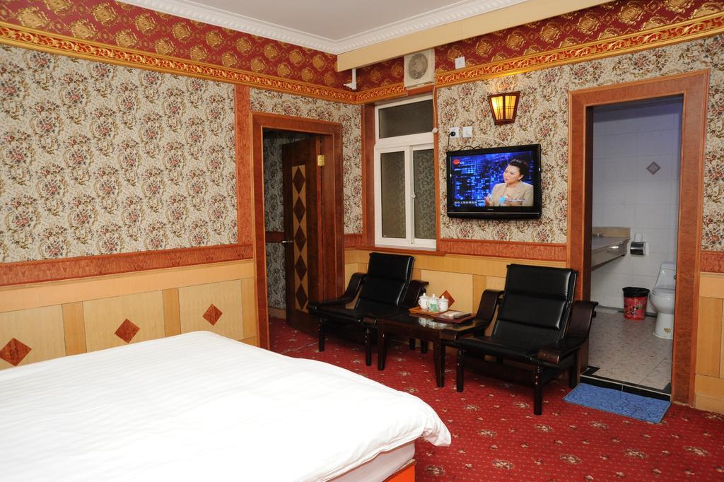 Shanghai Lianbang Hotel Bagian luar foto